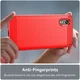 Samsung Galaxy Xcvover 7 Hoesje Geborsteld TPU Flexibele Back Cover Rood afbeelding 5