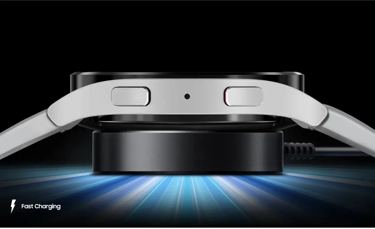 Originele Samsung Draadloze Oplader voor Samsung Galaxy Watch Zwart afbeelding 4