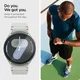 Spigen EZ Fit - Samsung Galaxy Watch 7 44MM Screen Protector Glas 2-Pack afbeelding 5