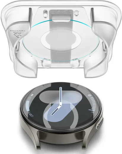 Spigen EZ Fit - Samsung Galaxy Watch 7 44MM Screen Protector Glas 2-Pack afbeelding 11