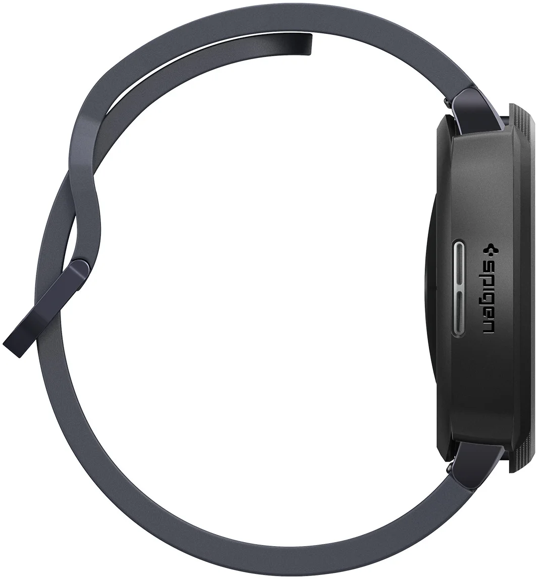 Spigen Liquid Air - Samsung Galaxy Watch 7 40MM Hoesje - Zwart afbeelding 14