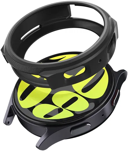 Spigen Liquid Air - Samsung Galaxy Watch 7 40MM Hoesje - Zwart afbeelding 2