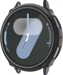 Spigen Liquid Air - Samsung Galaxy Watch 7 44MM Hoesje - Zwart afbeelding