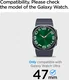 Spigen Rugged Armor - Samsung Galaxy Watch Ultra Hoesje - Zwart afbeelding 3