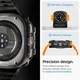 Spigen Rugged Armor - Samsung Galaxy Watch Ultra Hoesje - Zwart afbeelding 7