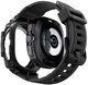 Spigen Rugged Armor Pro - Samsung Galaxy Watch Ultra - Hoesje en Bandje - Zwart afbeelding 2