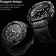 Spigen Rugged Armor Pro - Samsung Galaxy Watch Ultra - Hoesje en Bandje - Zwart afbeelding 5