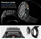 Spigen Rugged Armor Pro - Samsung Galaxy Watch Ultra - Hoesje en Bandje - Zwart afbeelding 6