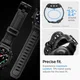 Spigen Rugged Armor Pro - Samsung Galaxy Watch Ultra - Hoesje en Bandje - Zwart afbeelding 9