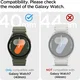 Spigen Rugged Armor Pro - Samsung Galaxy Watch 7 40MM - Hoesje en Bandje - Zwart afbeelding 3