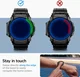 Spigen Rugged Armor Pro - Samsung Galaxy Watch 7 40MM - Hoesje en Bandje - Zwart afbeelding 6