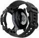 Spigen Rugged Armor Pro - Samsung Galaxy Watch 7 44MM - Hoesje en Bandje - Zwart afbeelding 2