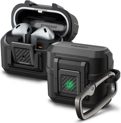 Spigen Lock Fit Samsung Galaxy Buds 3 / Buds 3 Pro Hoesje Zwart afbeelding