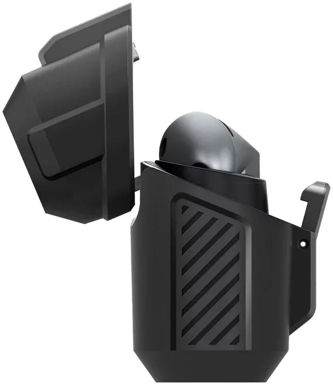 Spigen Lock Fit Samsung Galaxy Buds 3 / Buds 3 Pro Hoesje Zwart afbeelding 11