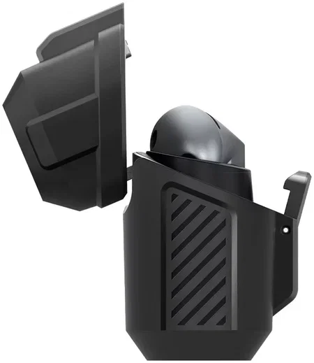 Spigen Lock Fit Samsung Galaxy Buds 3 / Buds 3 Pro Hoesje Zwart afbeelding 11