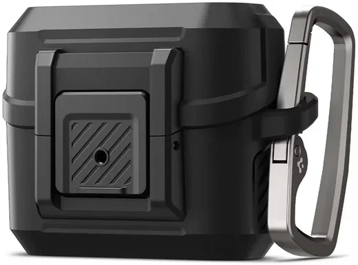 Spigen Lock Fit Samsung Galaxy Buds 3 / Buds 3 Pro Hoesje Zwart afbeelding 12