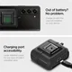 Spigen Lock Fit Samsung Galaxy Buds 3 / Buds 3 Pro Hoesje Zwart afbeelding 3