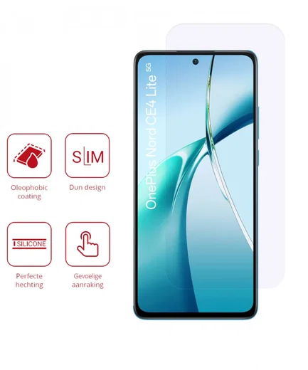 Rosso OnePlus Nord CE 4 Lite Screen Protector Ultra Clear Duo Pack afbeelding 2