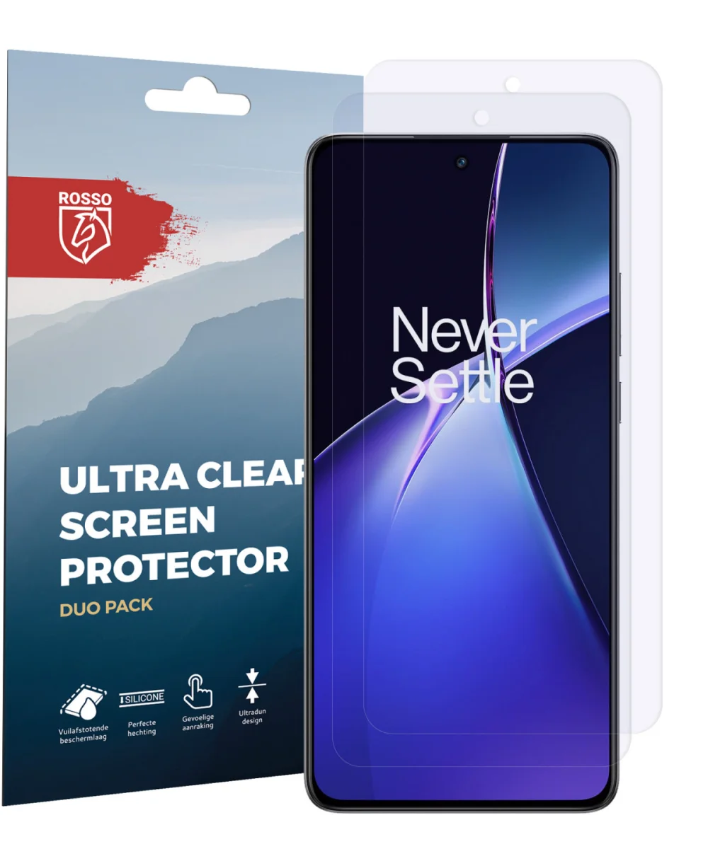 Rosso OnePlus Nord CE4 Screen Protector Ultra Clear Duo Pack afbeelding 7
