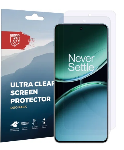 Rosso OnePlus Nord 4 Screen Protector Case Friendly Folie Duo Pack afbeelding 7