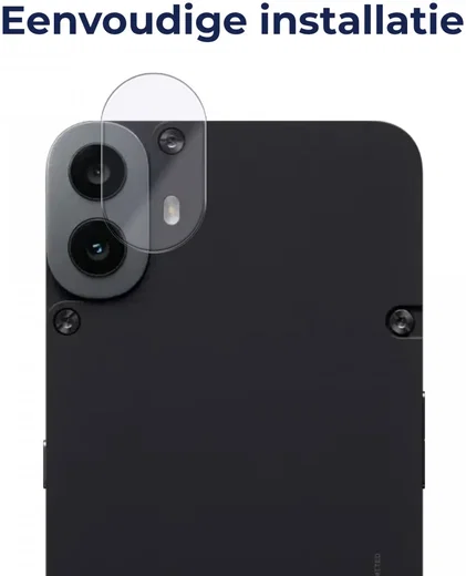 Rosso Nothing CMF Phone 1 Camera Lens Protector Transparant afbeelding 4