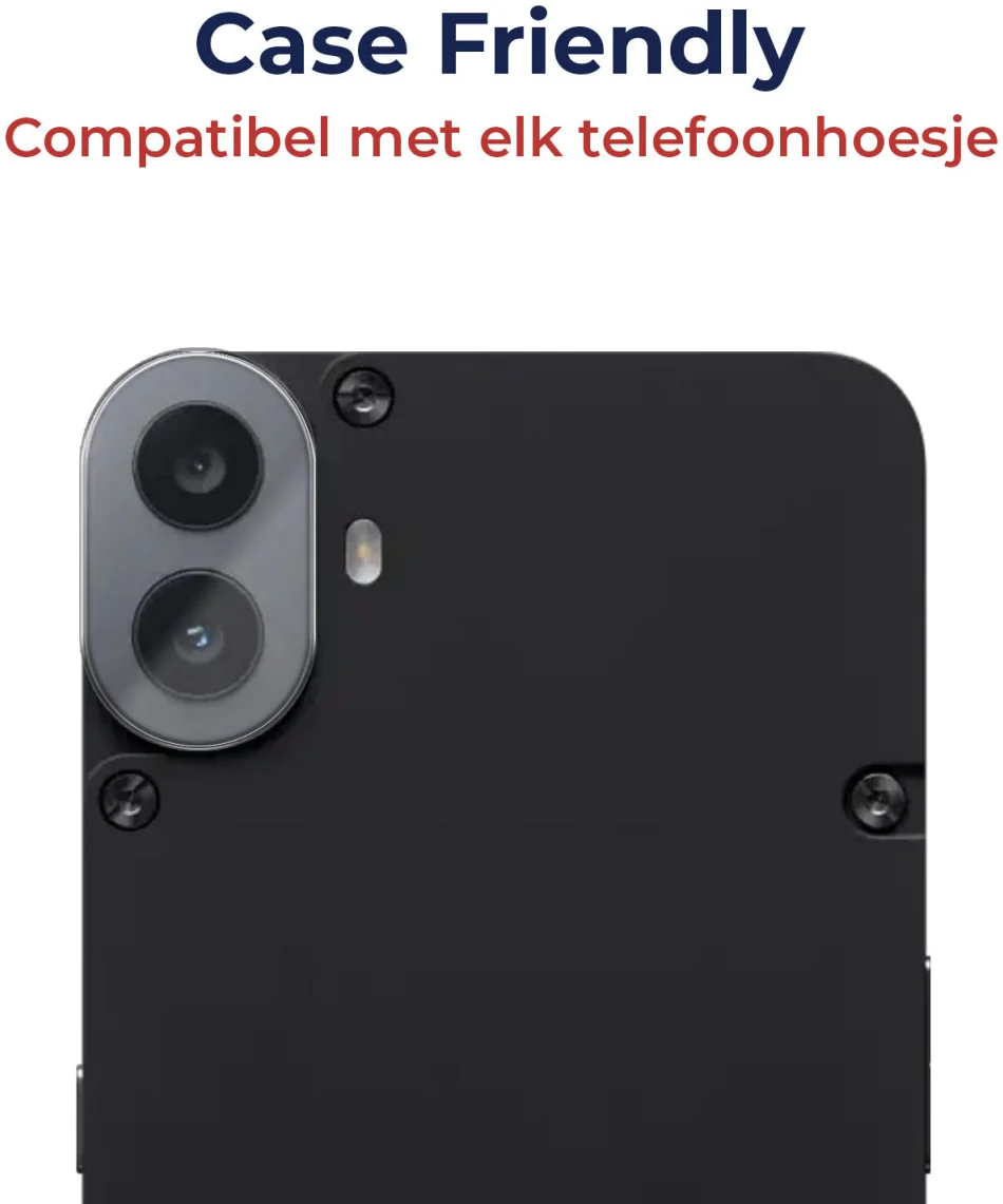 Rosso Nothing CMF Phone 1 Camera Lens Protector Transparant afbeelding 2