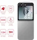 Rosso Samsung Galaxy Z Flip 7 FE / 6  Tempered Glass Screen Protector Achterkant afbeelding 2