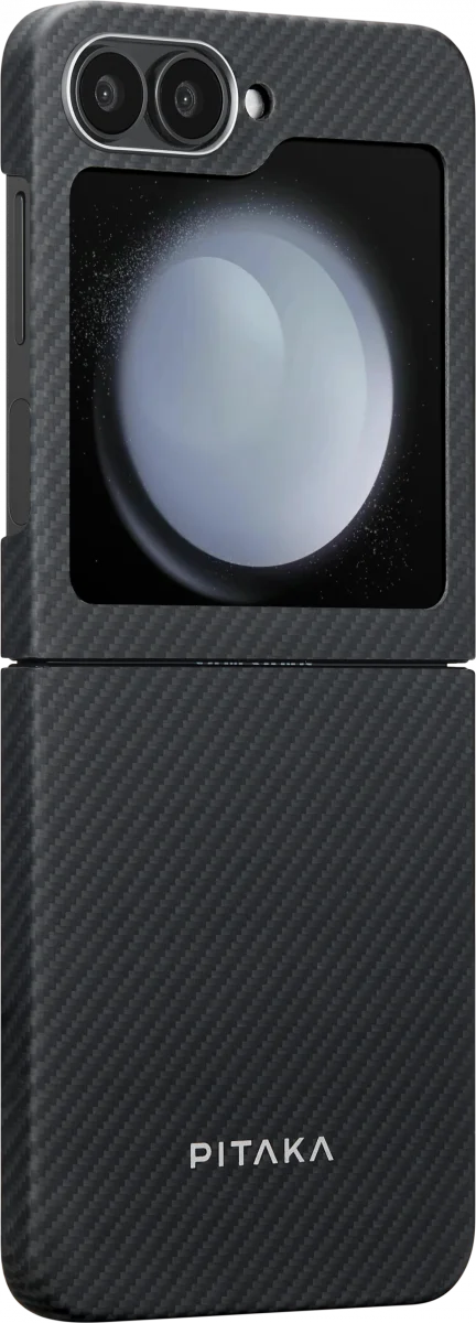 PITAKA MagEZ 5 Samsung Galaxy Z Flip 6 Hoesje 600D Ultra Dun MagSafe Zwart afbeelding 10