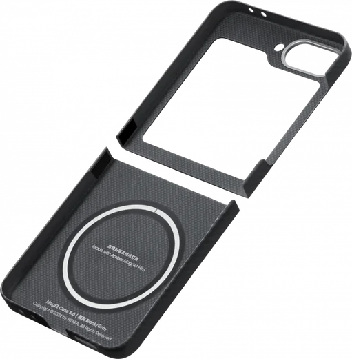 PITAKA MagEZ 5 Samsung Galaxy Z Flip 6 Hoesje 600D Ultra Dun MagSafe Zwart afbeelding 13