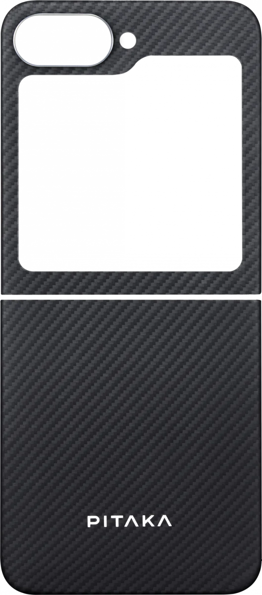PITAKA MagEZ 5 Samsung Galaxy Z Flip 6 Hoesje 600D Ultra Dun MagSafe Zwart afbeelding 12