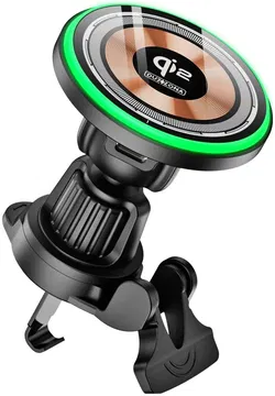 Duzzona V5 Qi2 MagSafe Ventilatierooster Telefoonhouder Draadloos Opladen 15W