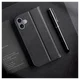 Dux Ducis Hivo Apple iPhone 16 Hoesje RFID Book Case Zwart afbeelding 7