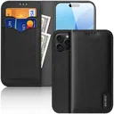 Dux Ducis Hivo Apple iPhone 16 Pro Max Hoesje RFID Book Case Zwart