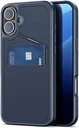 Dux Ducis Rafi II Apple iPhone 16 Hoesje MagSafe Back Cover Blauw