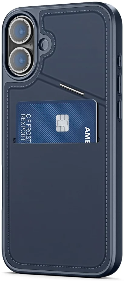 Dux Ducis Rafi II Apple iPhone 16 Hoesje MagSafe Back Cover Blauw afbeelding 2