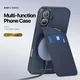 Dux Ducis Rafi II Apple iPhone 16 Hoesje MagSafe Back Cover Blauw afbeelding 9