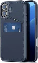 Dux Ducis Rafi II Apple iPhone 16 Plus Hoesje MagSafe Back Cover Blauw afbeelding