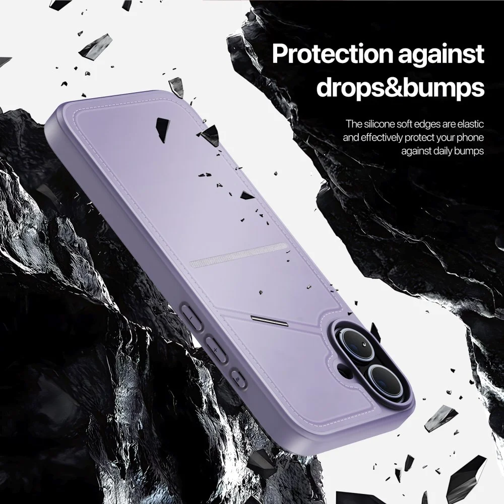 Dux Ducis Rafi II Apple iPhone 16 Plus Hoesje MagSafe Back Cover Paars afbeelding 10