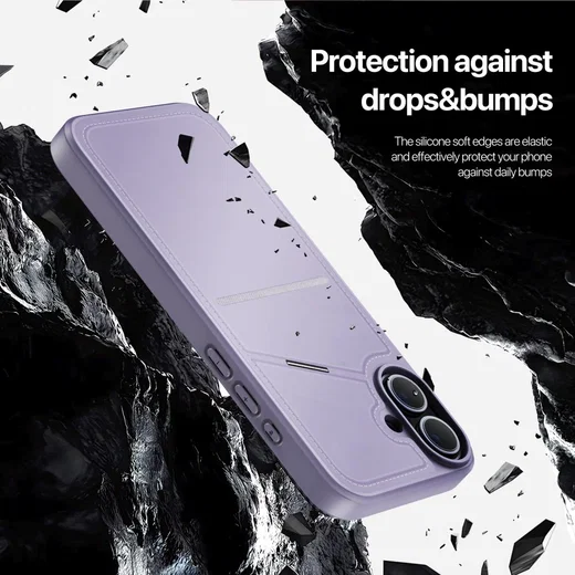 Dux Ducis Rafi II Apple iPhone 16 Plus Hoesje MagSafe Back Cover Paars afbeelding 10