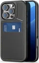 Dux Ducis Rafi II iPhone 16 Pro Max Hoesje MagSafe Back Cover Zwart