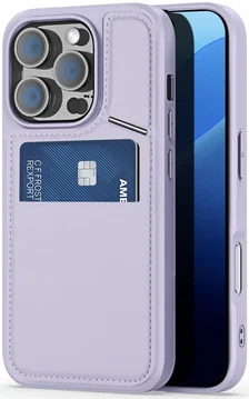 Dux Ducis Rafi II iPhone 16 Pro Max Hoesje MagSafe Back Cover Paars