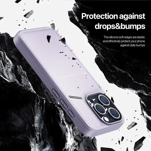 Dux Ducis Rafi II iPhone 16 Pro Max Hoesje MagSafe Back Cover Paars afbeelding 10