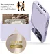 Dux Ducis Rafi II iPhone 16 Pro Max Hoesje MagSafe Back Cover Paars afbeelding 7
