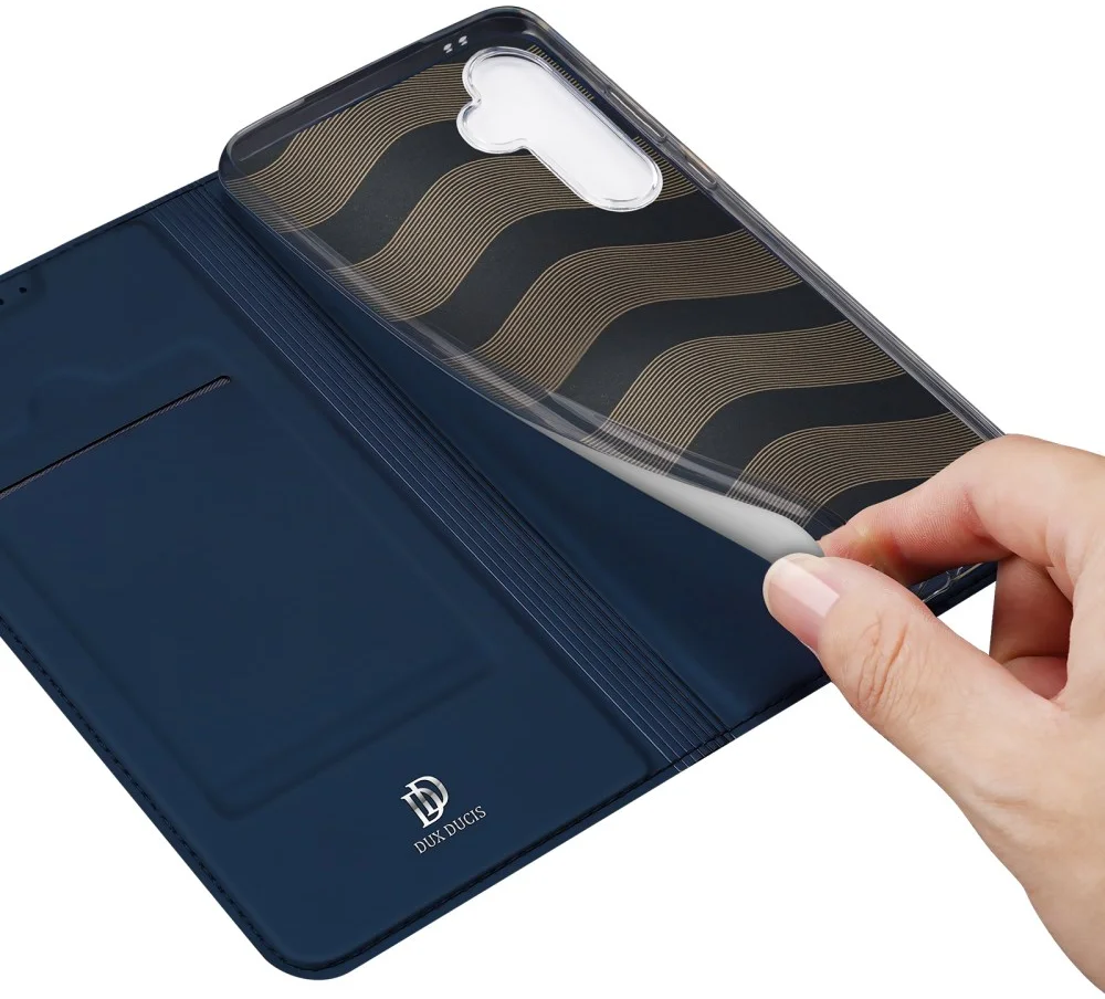 Dux Ducis Skin Pro Samsung Galaxy S24 FE Hoesje Portemonnee Blauw afbeelding 8