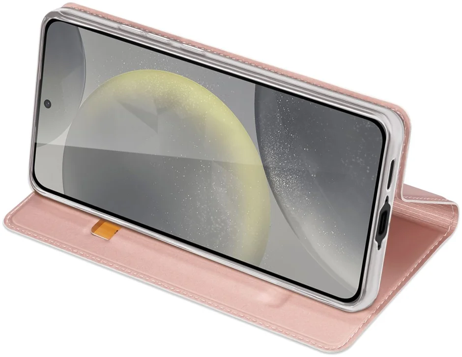 Dux Ducis Skin Pro Samsung Galaxy S24 FE Hoesje Portemonnee Roze afbeelding 5