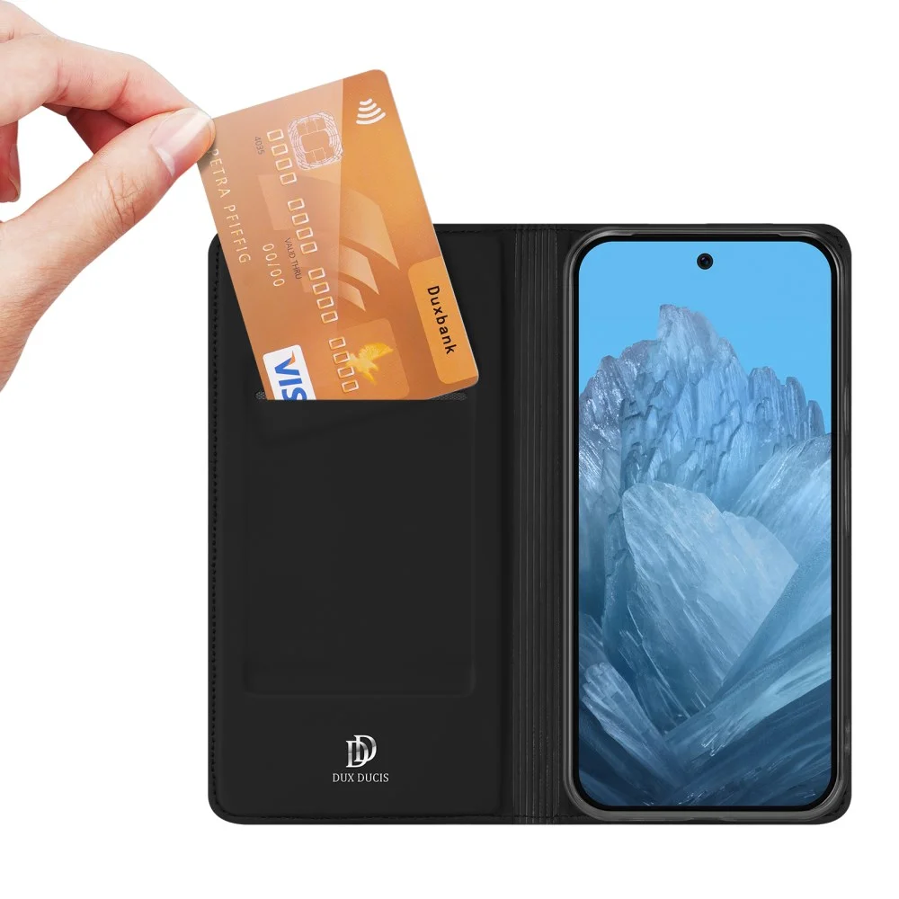 Dux Ducis Skin Pro Google Pixel 9 Pro XL Hoesje Portemonnee Zwart afbeelding 2