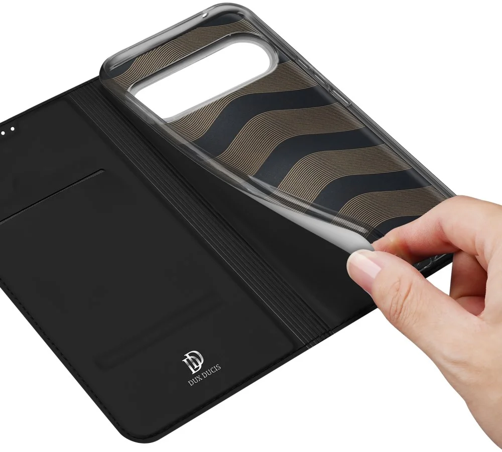 Dux Ducis Skin Pro Google Pixel 9 Pro XL Hoesje Portemonnee Zwart afbeelding 8