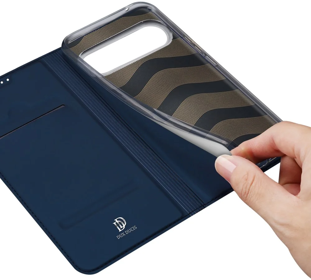 Dux Ducis Skin Pro Google Pixel 9 Pro XL Hoesje Portemonnee Blauw afbeelding 8