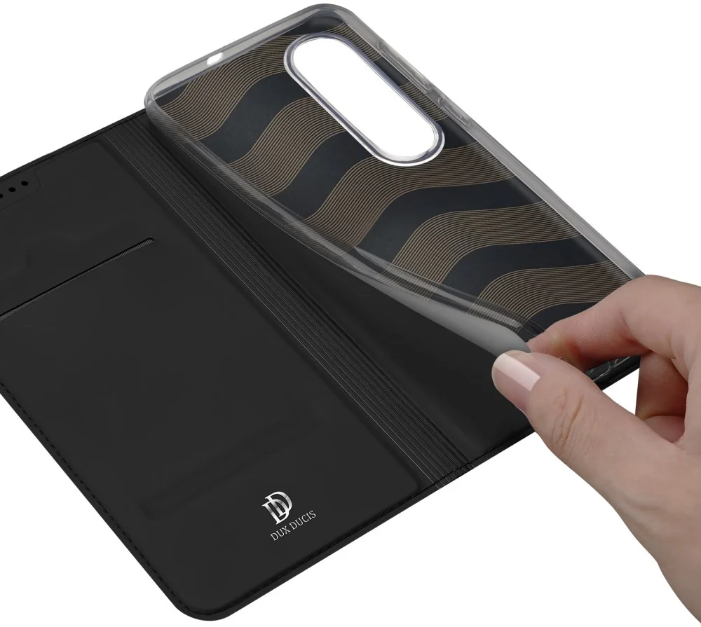 Dux Ducis Skin Pro OnePlus Nord CE 4 Lite Hoesje Portemonnee Zwart afbeelding 8