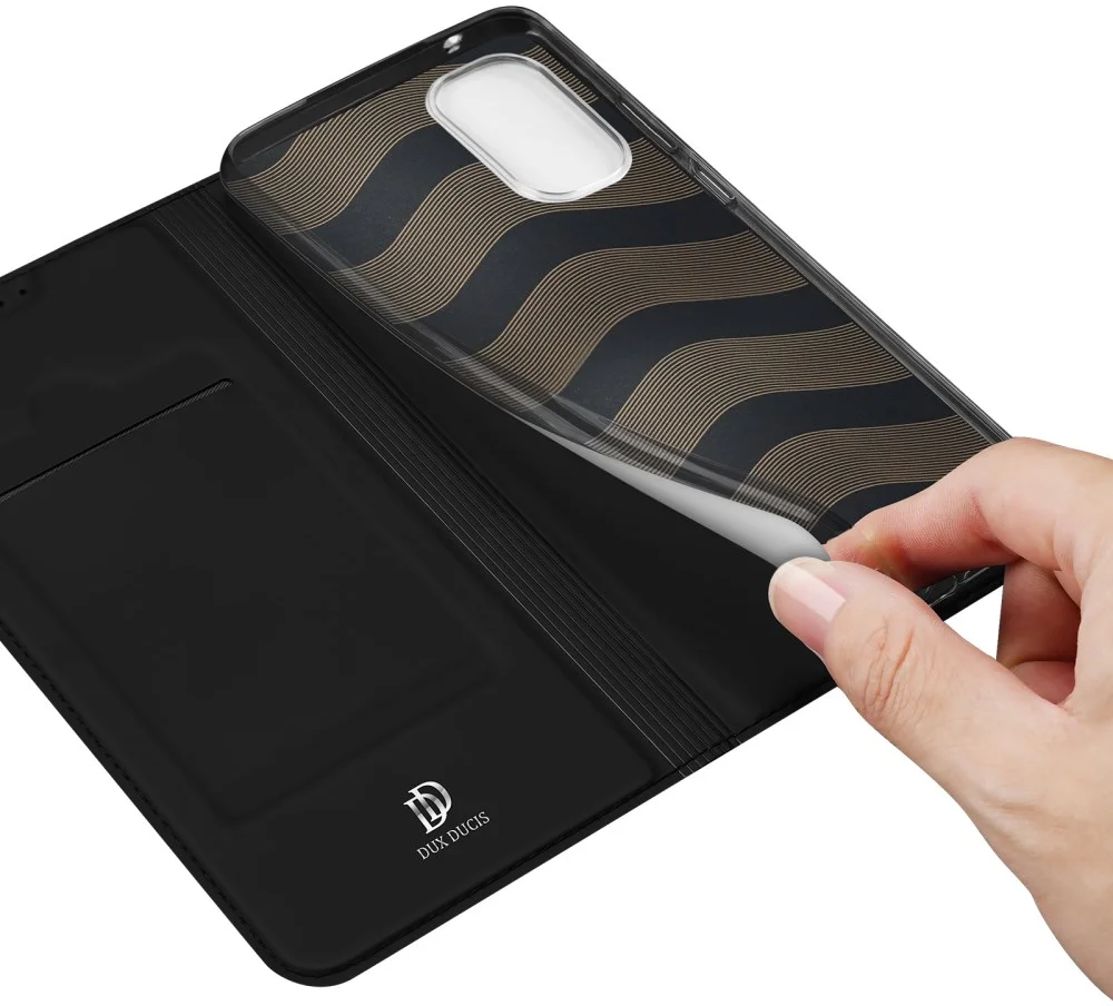 Dux Ducis Skin Pro Motorola Moto G85 Hoesje Portemonnee Zwart afbeelding 8